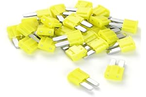 SVZ (25Pcs) 20 Amp Micro2 Car Fuses, 20A Automotive Fuses, Blade Fuse for Car/RV/Truck/SUV/Motorcycle/Boat
