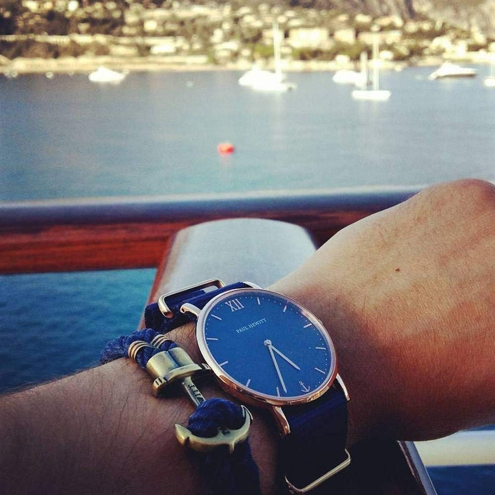 Gioielli PAUL HEWITT PHREP ancora braccialetto blu urban-earth.co.uk