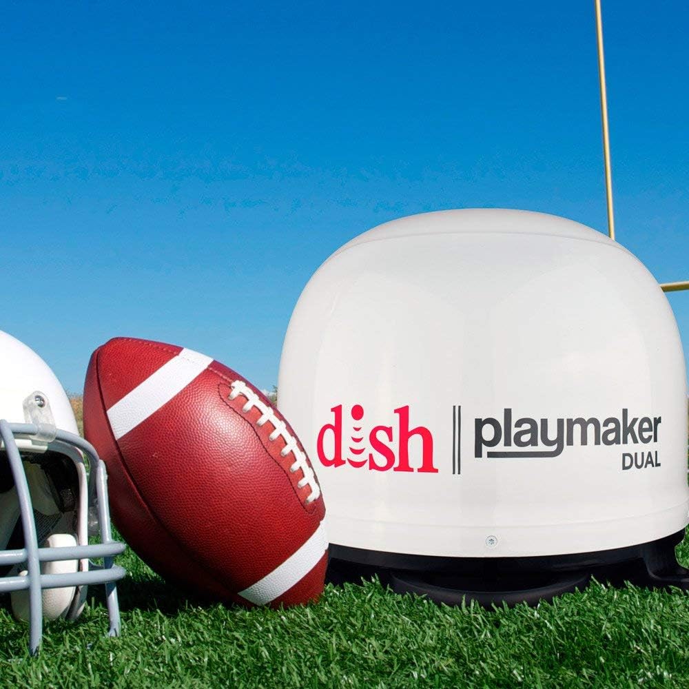 Winegard Dish Playmaker Dual Portable Automatic Satellite Antenna with Dish Wally HD Receiver: Automotive