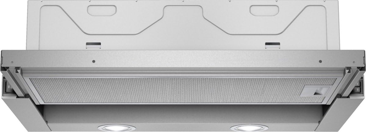 Siemens LI64LA520 iQ100 Flachschirmhaube / 59,8 cm / Lüfterleistung / Silbermetallic
