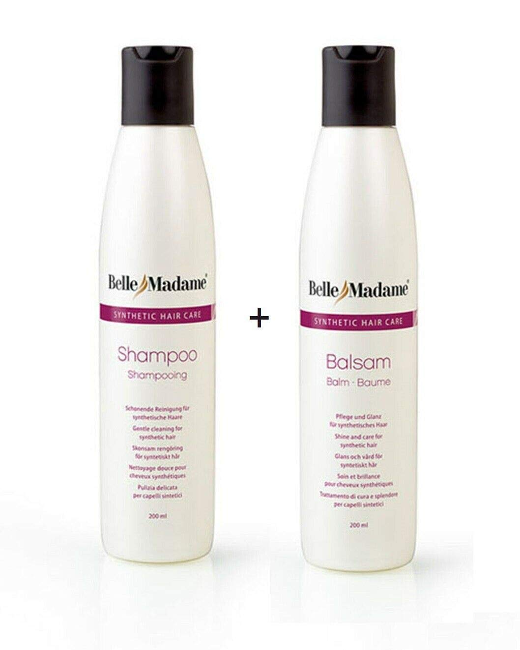 Belle Madame Dening Hair Wig Care Set Shampoo 200 ml + Balm 200 ml
