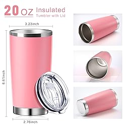 Sieral 36 Packs Stainless Steel Tumbler Bulk with