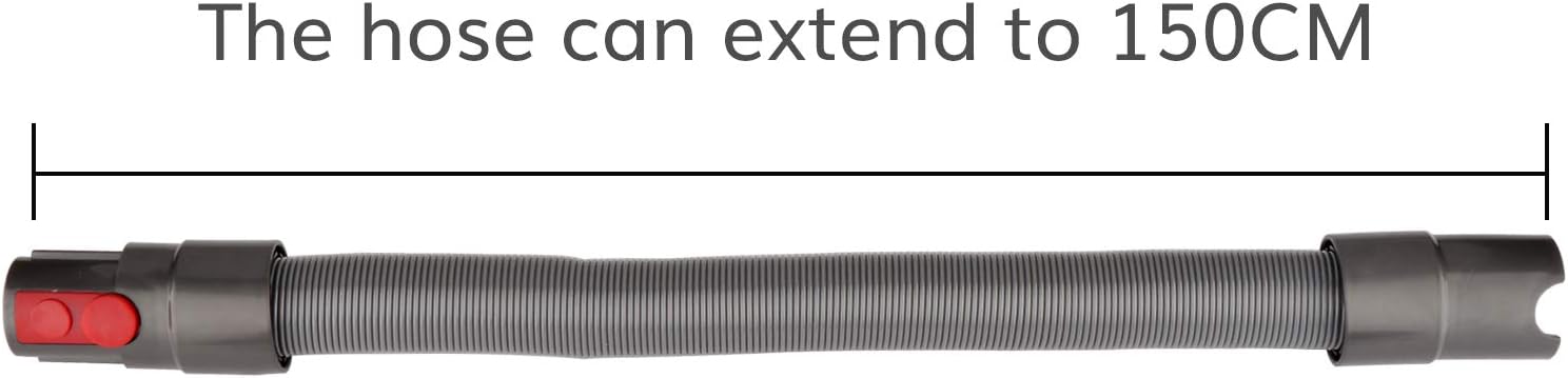 Ninthseason Stretch Extension Hose Accessory Attachment Replacement for Dyson V15 V7 V8 V10 V11 SV10 SV11 Cordless Vacuum Cleaners - Image 5