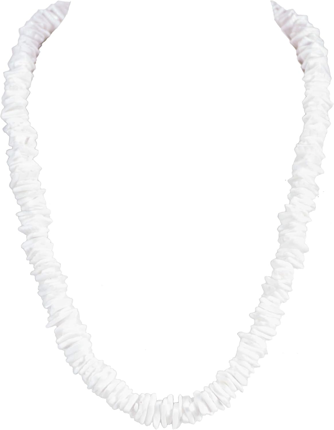 BlueRica Puka Chip Shell Beads Necklace (14 Inches): Clothing