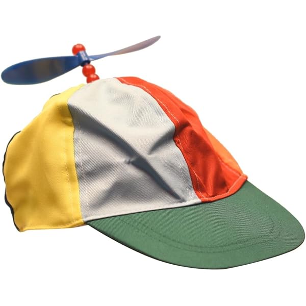 Sombrero De Hélice Colorido Clásico (niños De 52 - 54 Cm), Sombrero Divertido, Gorra De Béisbol De Hélice Divertida De Libélula Colorida Para Niños | Bodega Aurrera En Línea