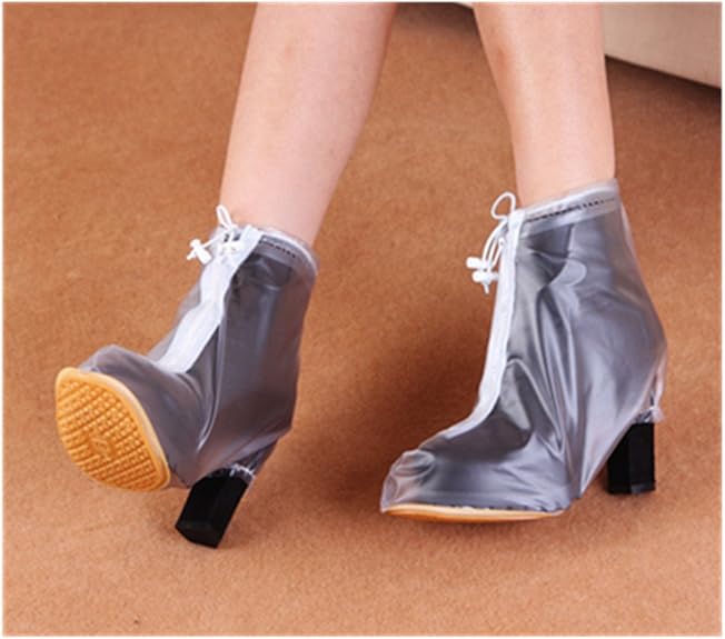 Amazon 創 テクノロジー レインシューズカバー レディース靴のパンプスやヒールの上から履いて防水雨具 折り畳みができるシューズカバー L ホワイト レインシューズ Amazon 創 テクノロジー レインシューズカバー レディース靴のパンプスやヒールの上から履いて防水雨具 折り畳みができるシューズカバー L ホワイト レインシューズ