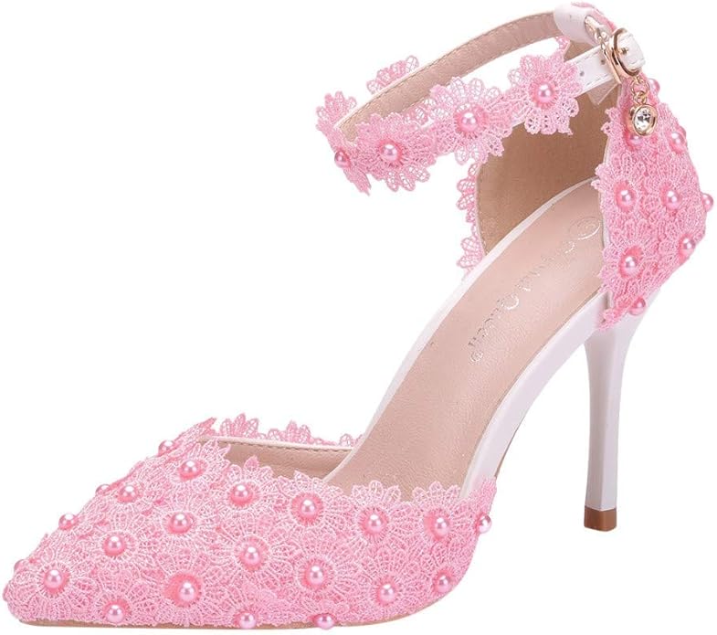 pink glitter backless platform sneakers