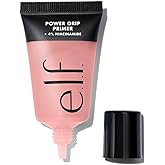 e.l.f. Power Grip Primer + 4% Niacinamide Mini, Gel-Based & Hydrating Face Primer, Evens Skin & Brightens, Grips Makeup, Vega