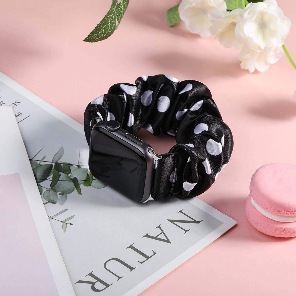 CeMiKa Elastic Strap Compatible with Apple Watch Strap 42mm 44mm 45mm 49mm - Image 5