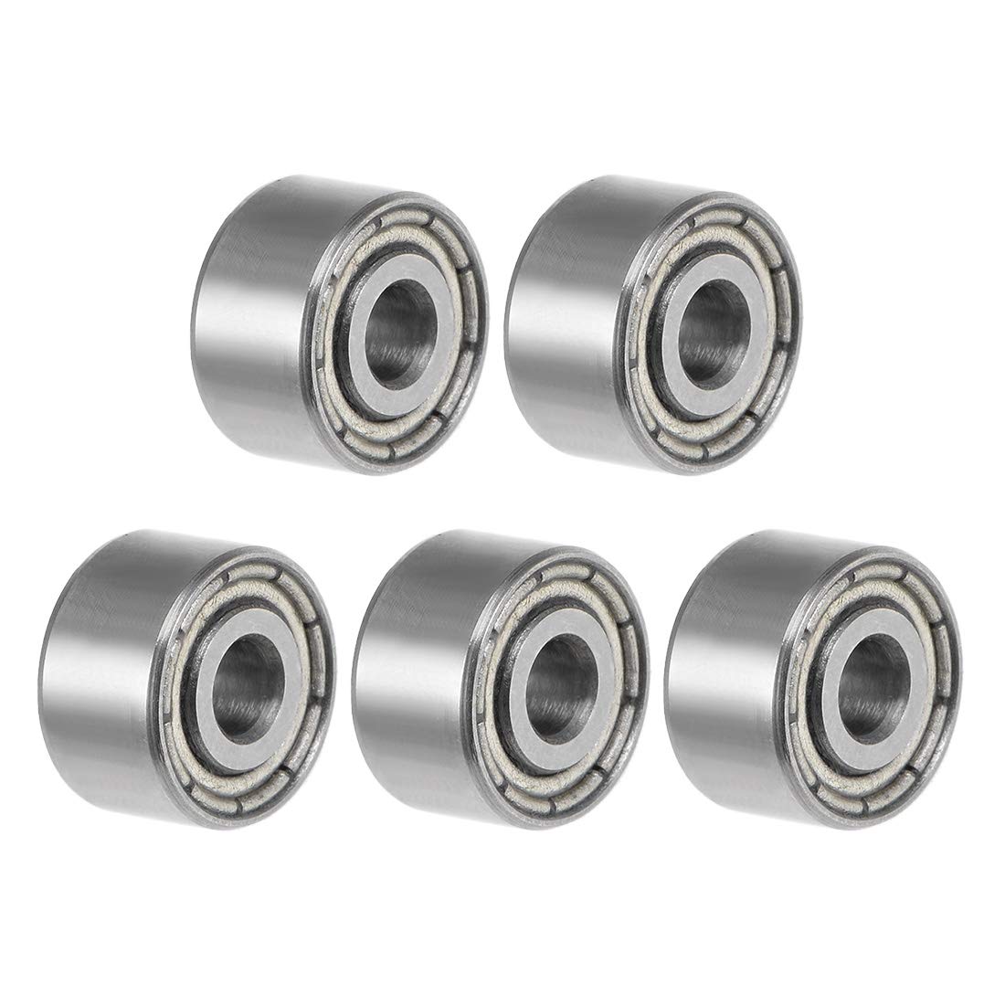 uxcell 603ZZ Deep Groove Ball Bearing 3x9x5mm Double Shielded ABEC1