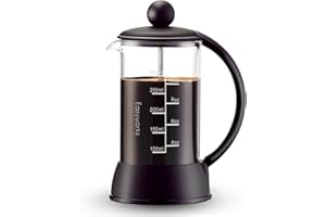 Easyworkz Eclipse 350ml French Press Coffee Tea Maker with Borosilicate Glass