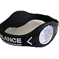 Power Balance Silicone Wristband Bracelet Small Black W/White Letters