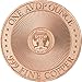 Jig Pro Shop Intaglio Mint Patriotic Militaria Series Come & Take It! 1 oz .999 Pure Copper BU Round/Challenge Coins (Memento Mori)