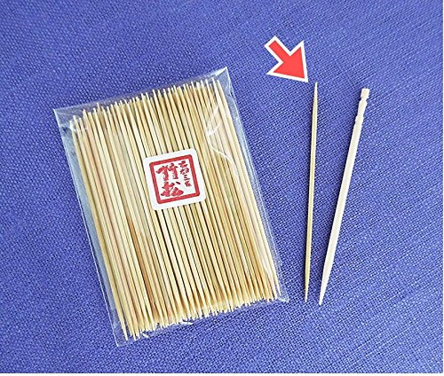 Highest quality Extra-thin Toothpicks/Superfine 0.04inch (100)