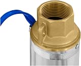 MSW Motor Technics Deep Well Pump 3800 l/h 550W 60m Max Depth Stainless Steel view 2