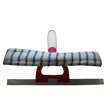 VelVeeta New Arrival! 2-in-1 Spray Type Brushes Cleaning Airbrush Glass Wiper Magnetic Window Scratng Brush Cleaner Car Washing Tool - 1pc (Multi Color)