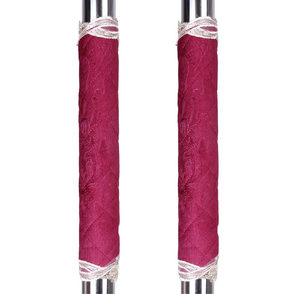 DUOYIZI JSTHUA-003 Refrigerator Door Handle Covers Protective Electrical Kitchen Appliances Gloves Fridge Microwave Dishwasher Door Cloth Protector Keep off Fingerprints,Liquid,Oil Stain,2 Pieces