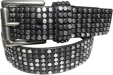 men studded belt