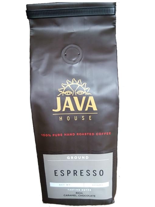 Kenya AA Espresso Ground Coffee Perfect Dark Roast Craft Coffee. Fair Trade
