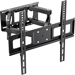 GRIFEMA GB1006-4 TV Wandhalterung Fernseher für 26-65”, Schwenkbar Neigbar und Ausziehbar Fernseher Halterung, Universal TV Halterung, bis zu 35kg, Max. VESA 400x400mm