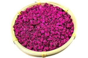 Dragon fruit crushed 200g/7.05oz dragon fruit granules dragon fruit chunks pitaya frozen fruit Used for baking desserts