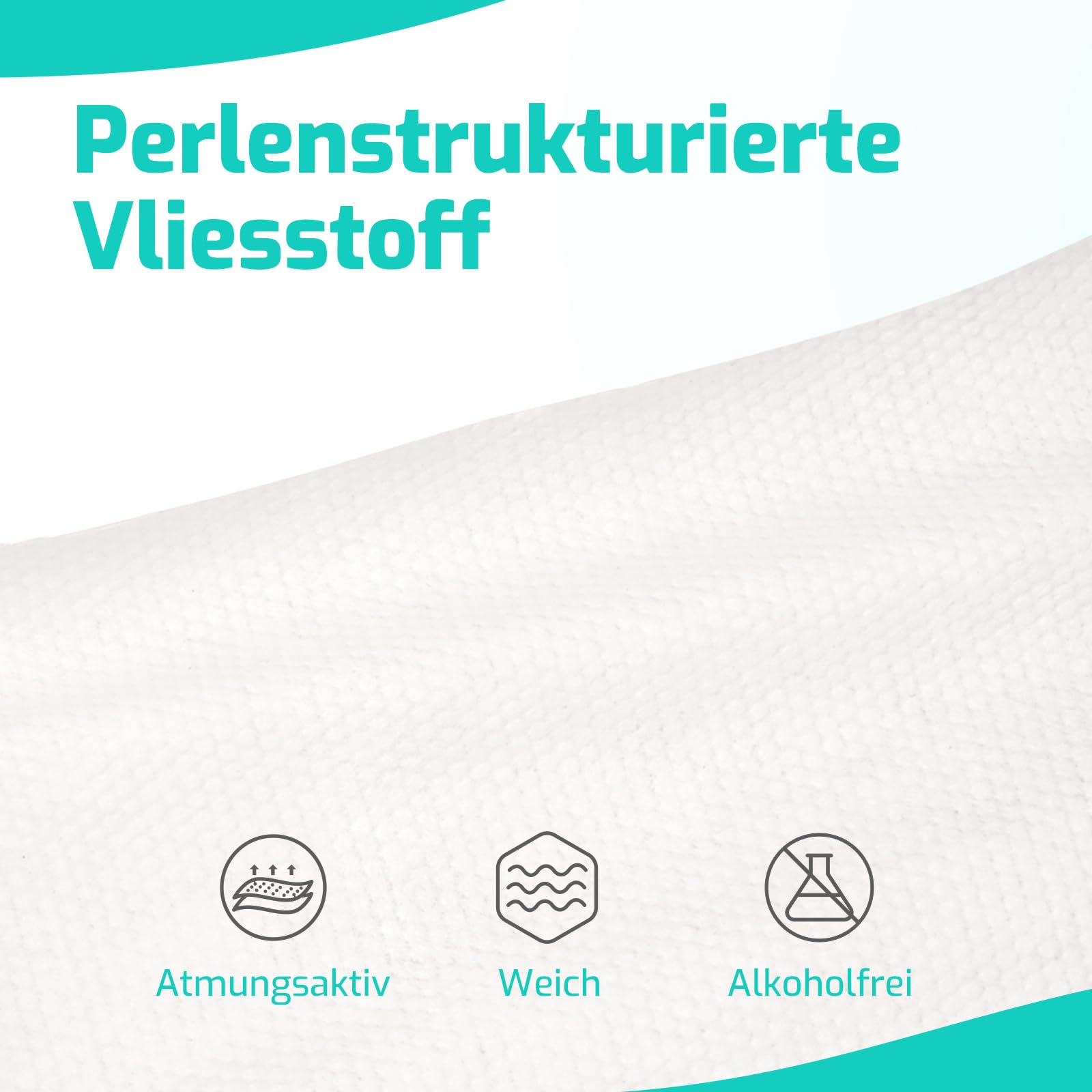 SUNKISS Trustplus Feuchttücher für Erwachsene, Extra Dick 20x30 cm Körperreinigungstücher mit Aloe für ältere Inkontinenz & Reinigung, 200 Stück (4 Packungen mit 50) 3