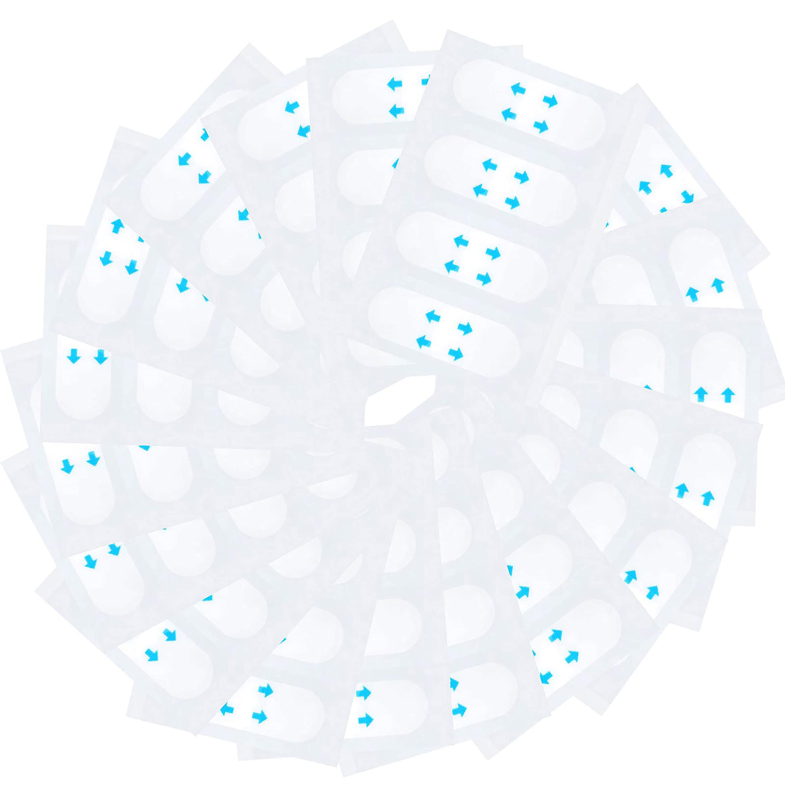 Yaomiao 200 Pieces Face Lift Tape Lifting Sticker Invisible Thin Stickers V-Shape Make-up Face Lift Tools