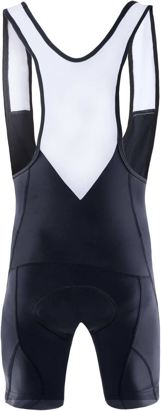 sponeed Cycling Bib Shorts Men Biker Bibs for Men Padded Breathable Racing Shorts UPF 50+: Clothing