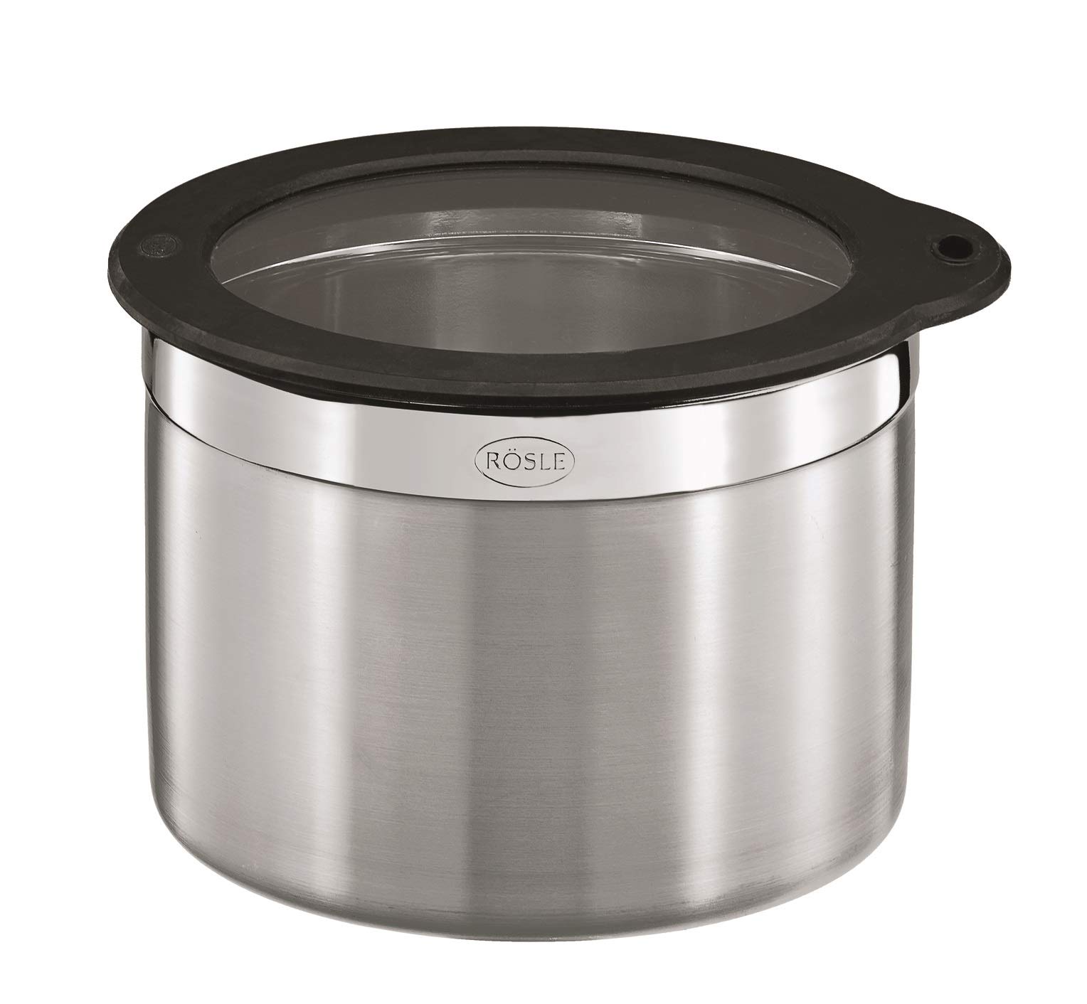 Rosle Jar High with Silicone Glass Lid, 16 cm