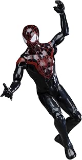 Spider-Man Miles Morales Titan Series 30 cm Action Figure Hasbro Black/Red 12 in view 6