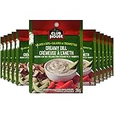 Club House, Dry Sauce/Seasoning/Marinade Mix, Salad N Dip, Cream Dill, 28g, Case Pack 12 Count