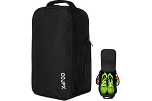 AGSDON Golf Shoe Bag Men, Shoe Travel Bag, Zippered Sport Shoe Bag
