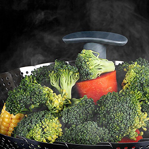 image for Vasdoo Vegetable Steamer Basket for Instant Pot Accessories,Fits 6,8 Q