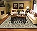 Large Rugs for Living Room Black Traditional Oriental Medallion Area Rugs 8x10 Prime Rugs