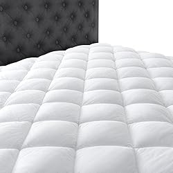 Taupiri King Quilted Mattress Pad Cover with Deep