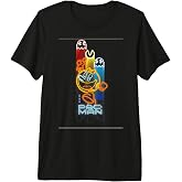 【PAC-MAN】PAC-MAN Neon Arcade 001 Premium Tri-blend T-Shirt