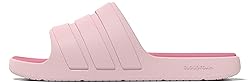 adidas Unisex ZNSORY Slide Sandal, Clear Pink/Clear