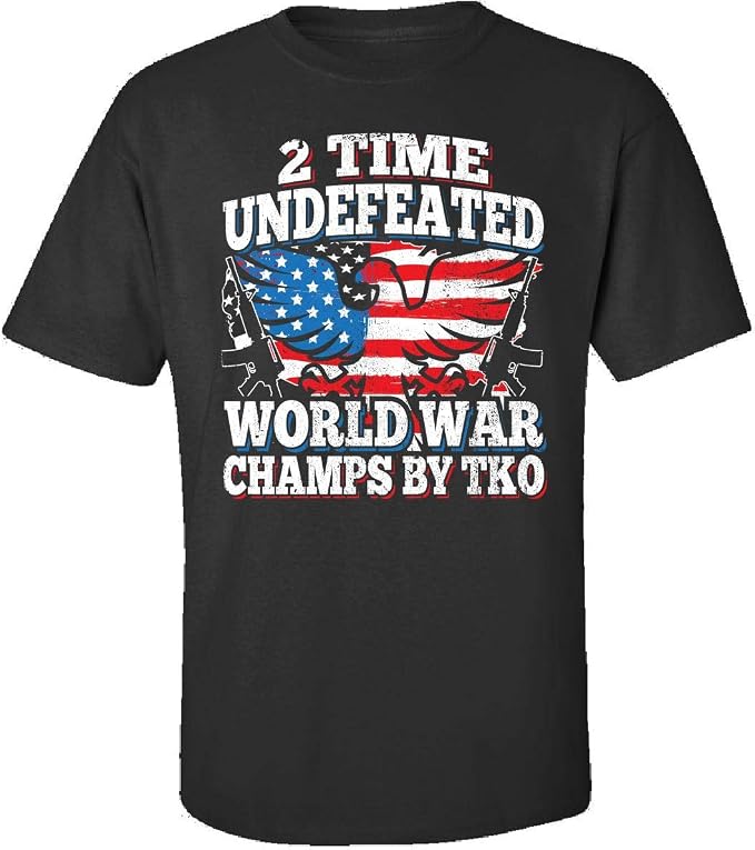 undefeated in world wars shirt