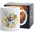 Swedish Chef Mug 11 oz Vert Der Ferk Mugs for Chefs Cook Food Meals, White