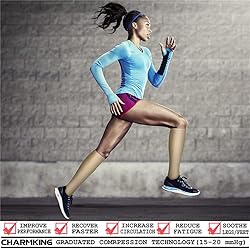 CHARMKING Compression Socks for Women & Men