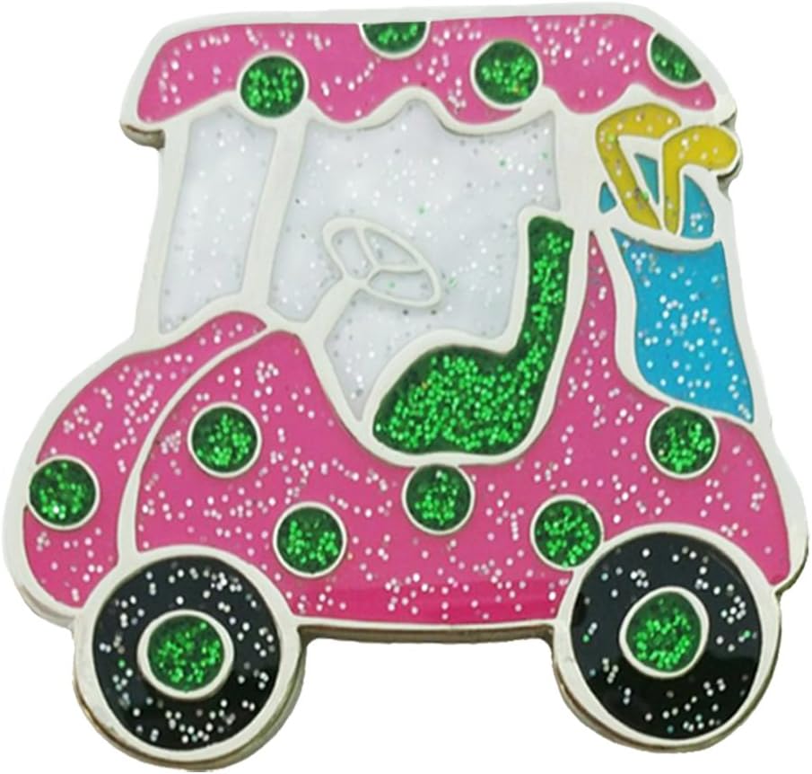 The Green Glitzy Magnetic Kicks Candy Shoe Ball Marker By Navika