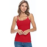 Natural Uniforms Women's Camisole Tank Top-Breathable Cotton Stretch