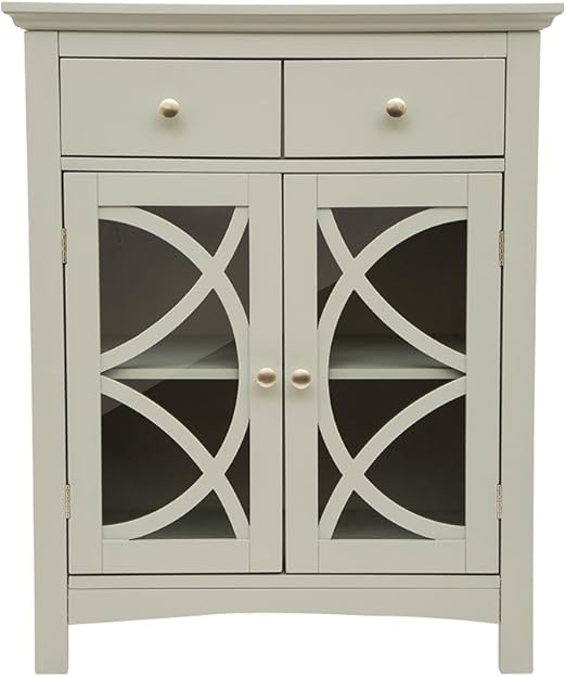 Amazon Com Glitzhome Wooden Free Standing Storage Cabinet Accent