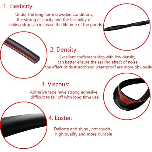 16ft Clear PVC Door Edge Guard Trim – Scratch Protection, Universal Fit