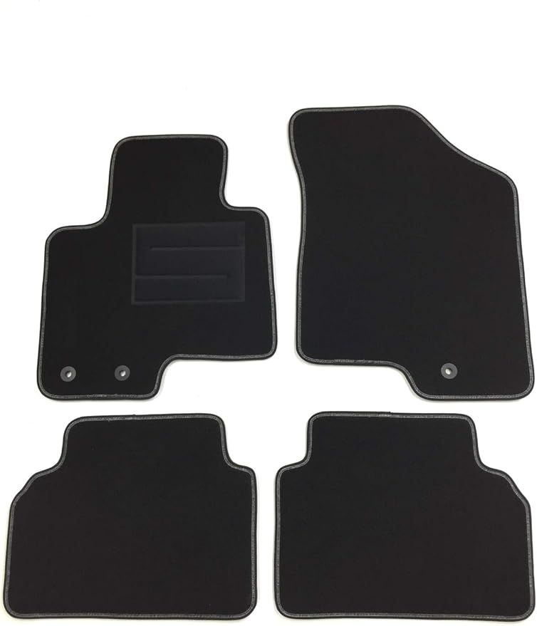 Amazon.fr Tapis de sol pour voiture Kia Sportage (2010 2015) avec logo et protègetalons