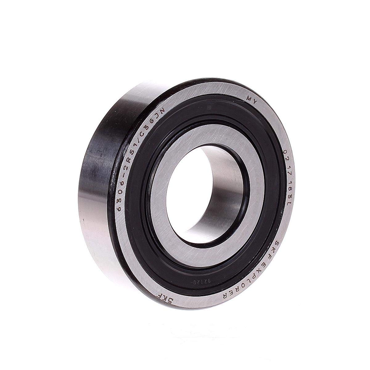 SKF Radial Deep Groove Ball Bearing, 30 ID, Bearing steel