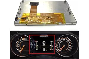 ARFEPA 7" LCD Display LAM070G133A for Jeep JL Wrangler Unlimited Instrument Cluster Replacement