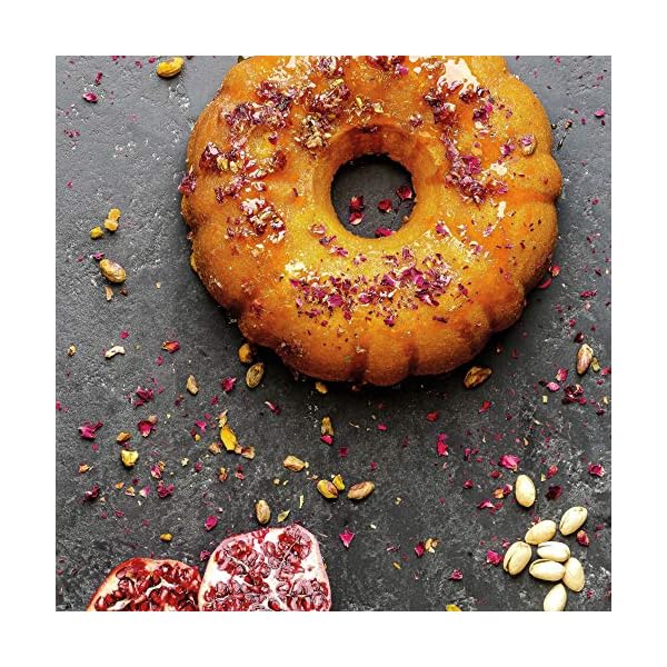 MasterClass FBA_KCMCHB18 27 cm Fluted Ring Cake Tin with PFOA Non Stick Coating, Robust 1 mm Thick Carbon Steel, 10.5…