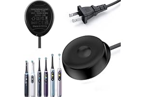 Mdforme Toothbrush Charger for Oral B iO Series 7 8 9 10 Electric Toothbrush, Replacement Magnetic IO Charger for 3768 Model,