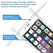 (2 Pack) iPhone 6 Plus Screen Protector Tempered Glass , ANSOTT iPhone 6 Plus Tempered Glass Screen Protector (5.5-inch)work with your iPhone 6 Plus , iPhone 6S Plus